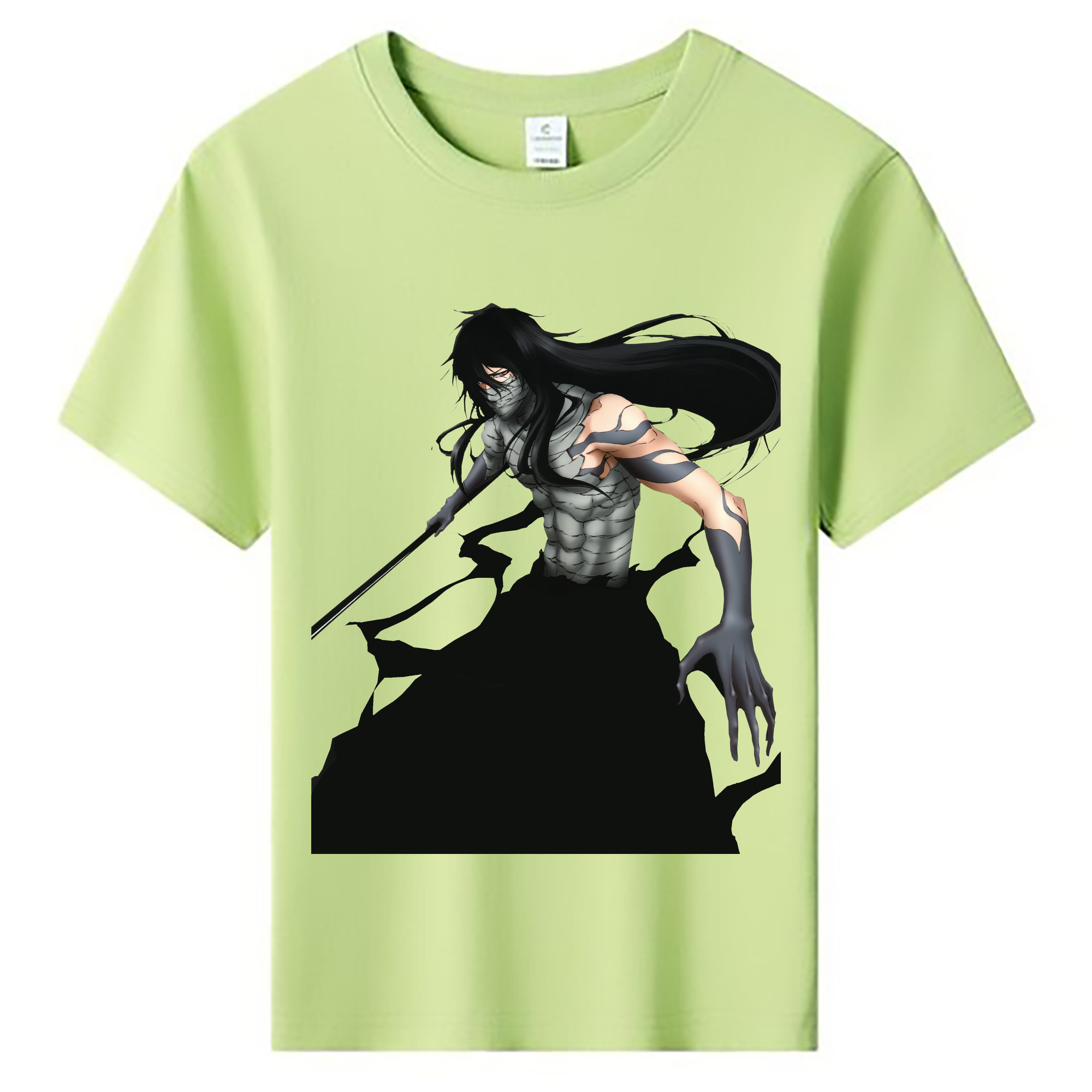 （画像用） ブリーチ 黒崎一護（くろさき いちご）BLEACH Kurosaki Ichigo 綿100％キッズTシャツ（フロントプリント）